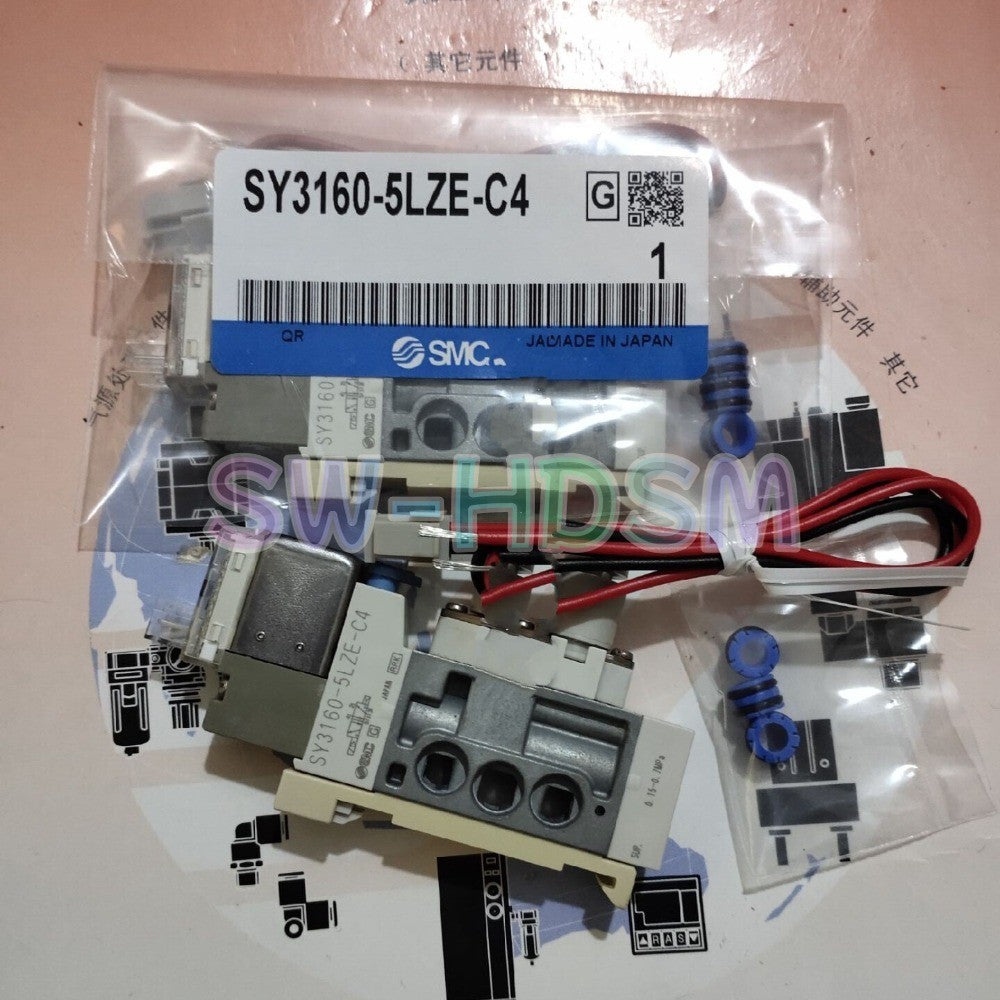 1PCS  for SMC Solenoid Valve SY3160-5LZE-C4 Freight Free