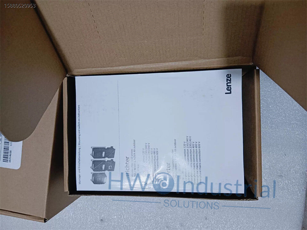 1/Piece Lenze i550 Protect Inverter I55AP175F00710K0LS Three-phase 380V 0.75KW