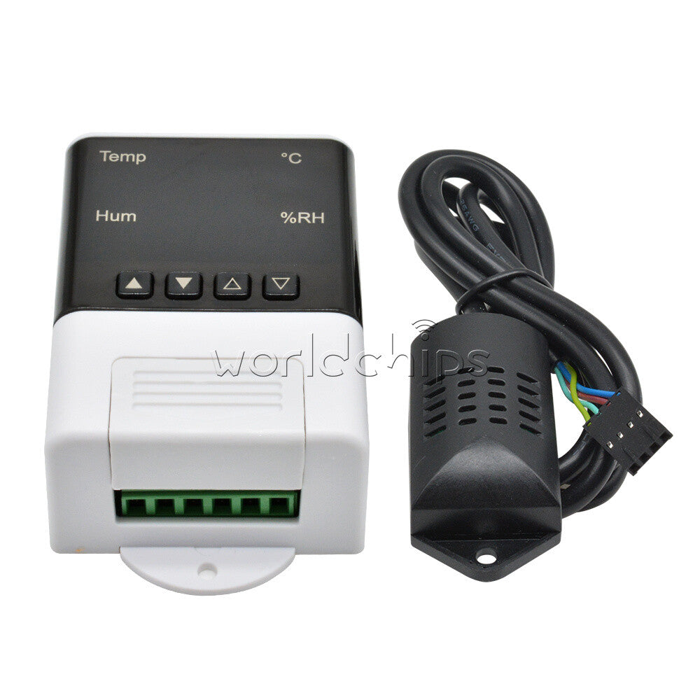 AC110V-220V LED Temperature Humidity Controller Thermostat Digital SHT20 Sensor