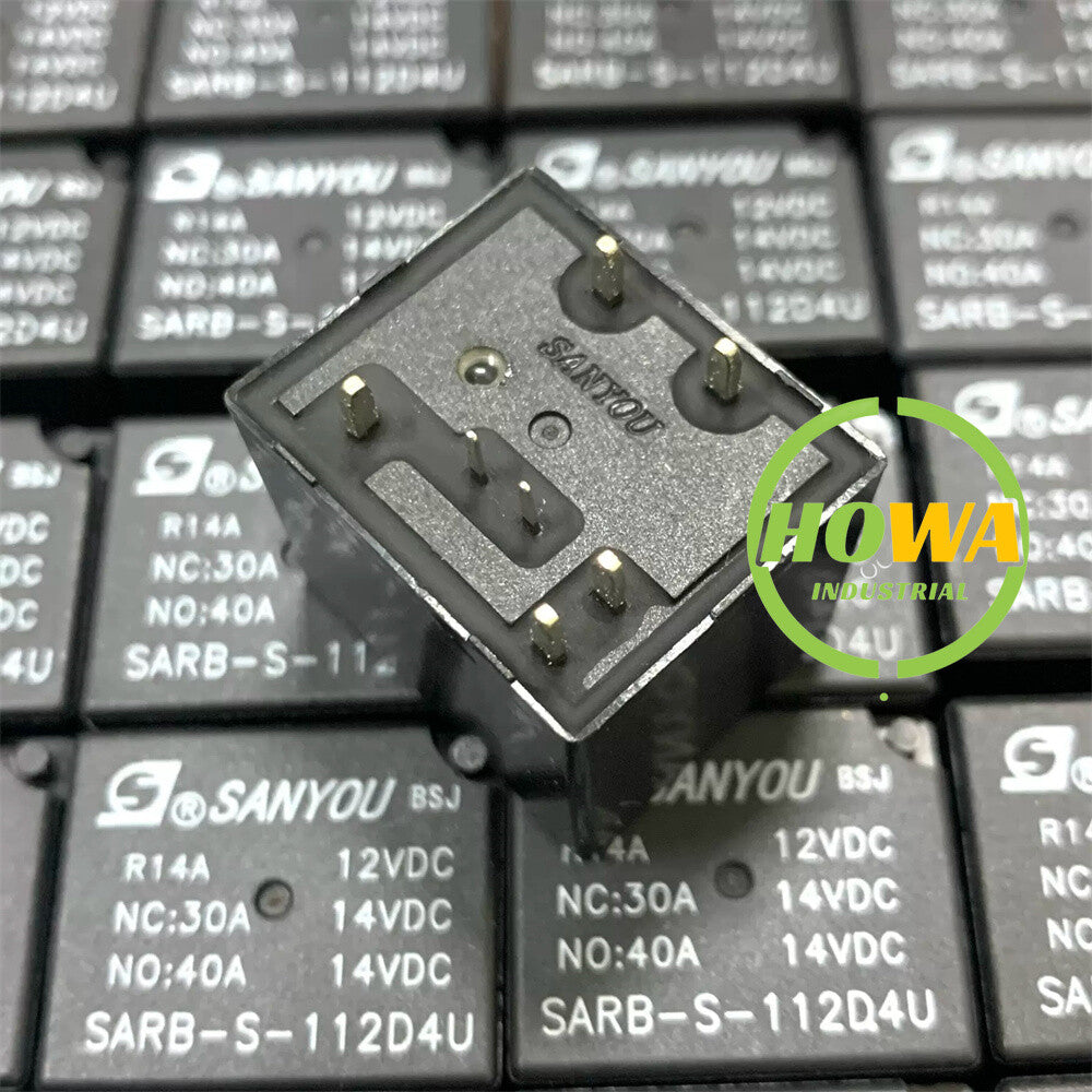 5/pieces  Sanyou Automotive Relay SARB-S-112D4U 7-pin 12V 40A
