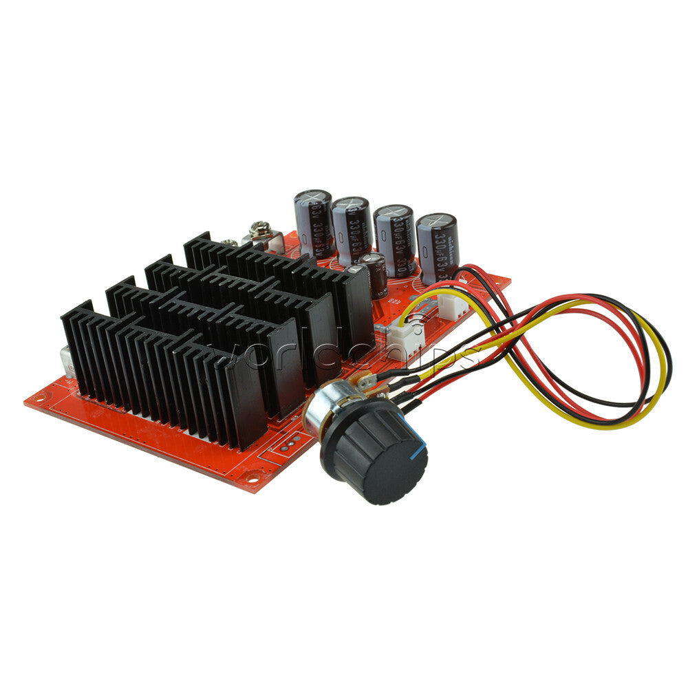 DC10~50V 60A 3000W Motor Speed Control PWM 15000HZ HHO RC Controller with Case