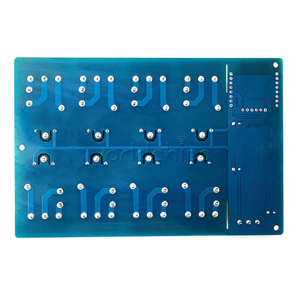 DC7-28V / DC5V ESP8266 WiFi 8 Channel 30A Relay Module ESP-12F Development Board