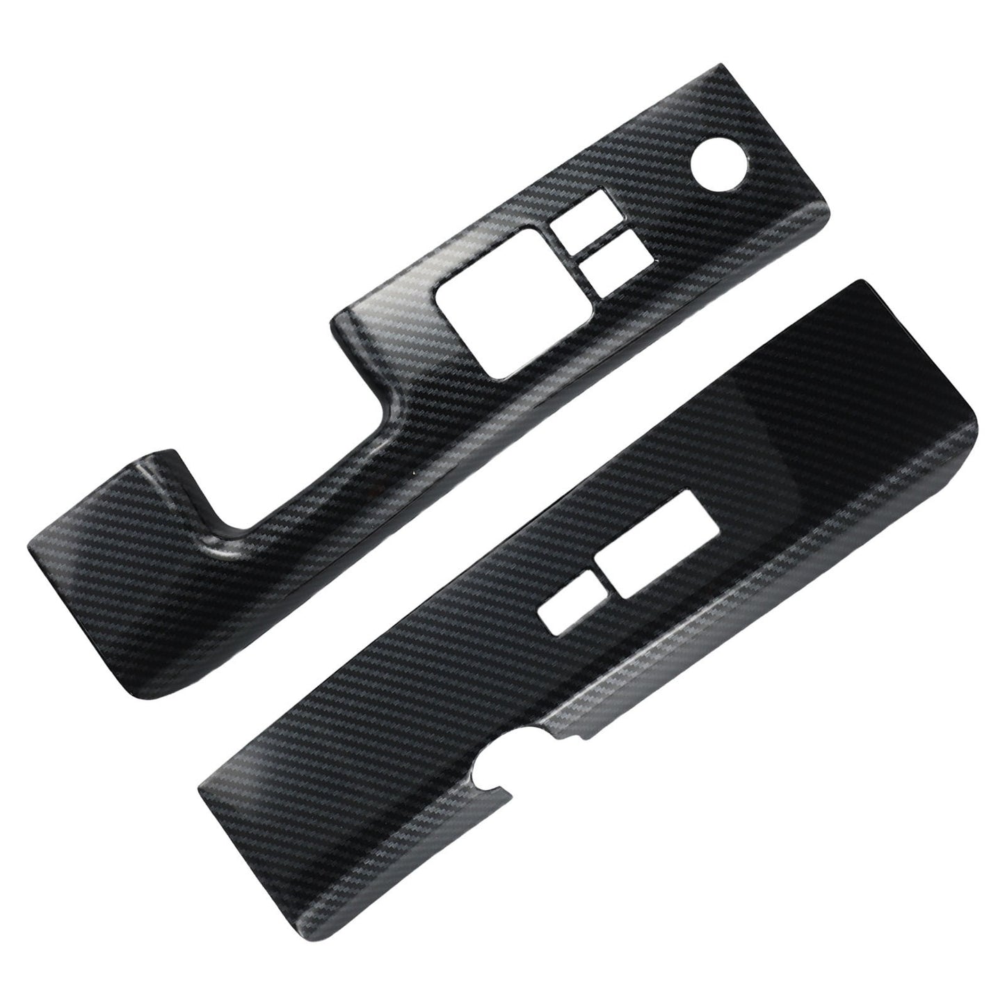 Carbon-Fiber Car Interior Glass Switch Covers ABS For Nissan 350z Z33 2006-2008