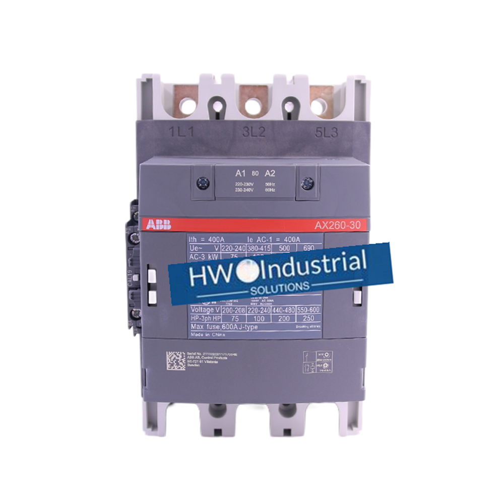 1/piece  ABB AC contactor AX260-30-11-80 AC220V 1SFL547074R8011 (