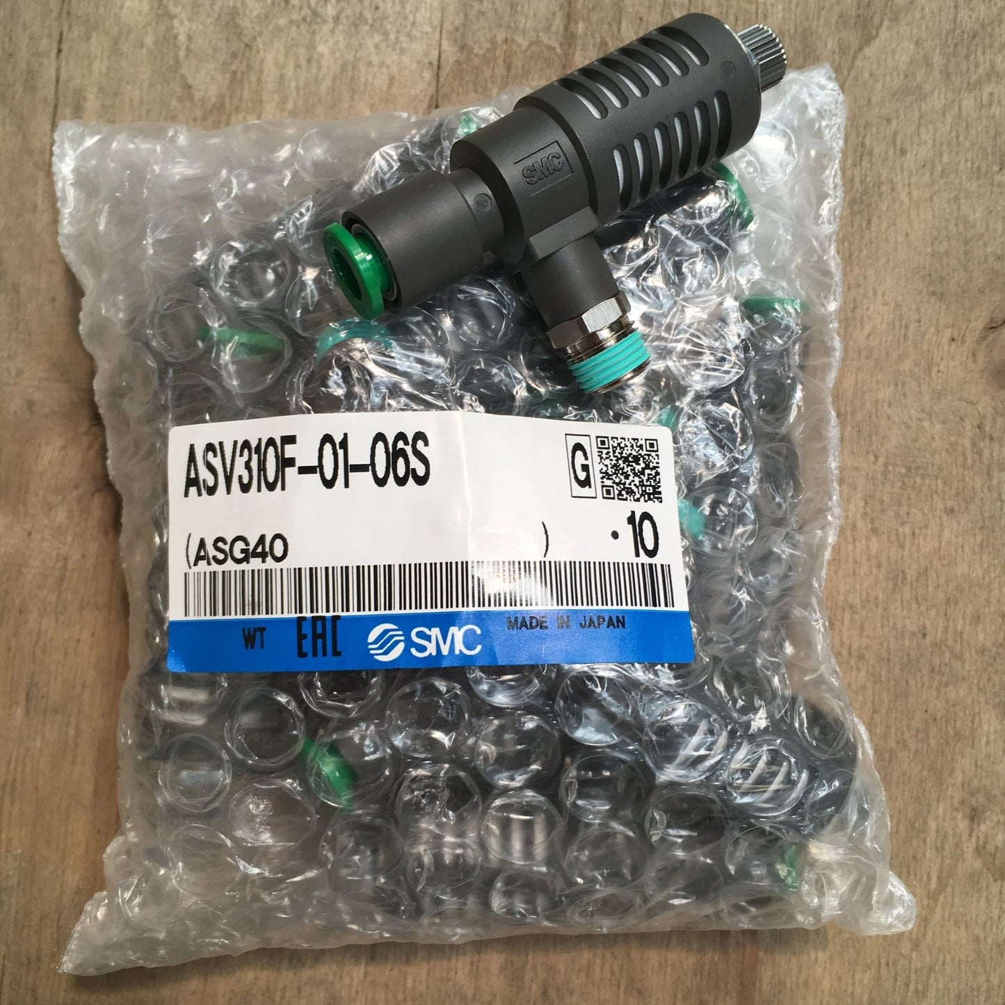 10PC  SMC ASV310F-01-06S Regulating throttle Free ship  #P