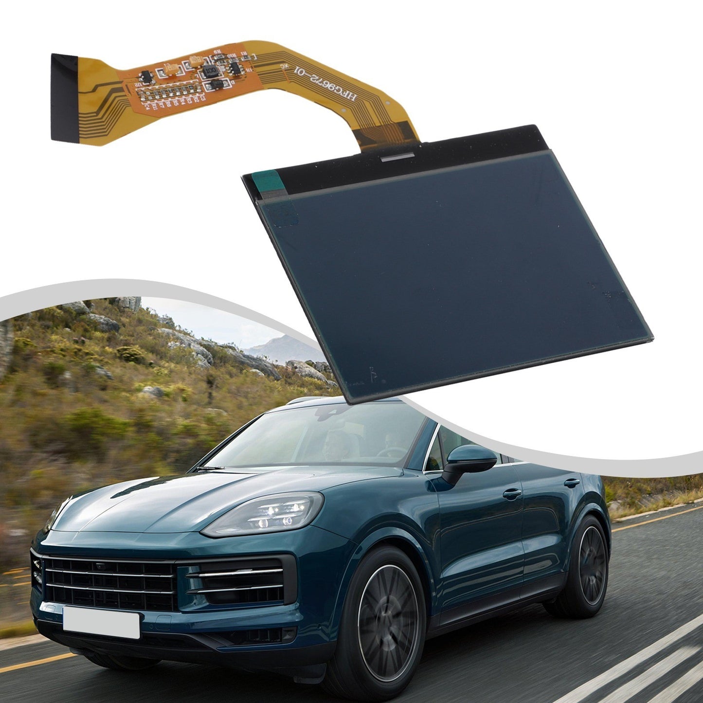 For Porsche For Cayenne 955 957 & For Touareg LCD Display Replacement Part