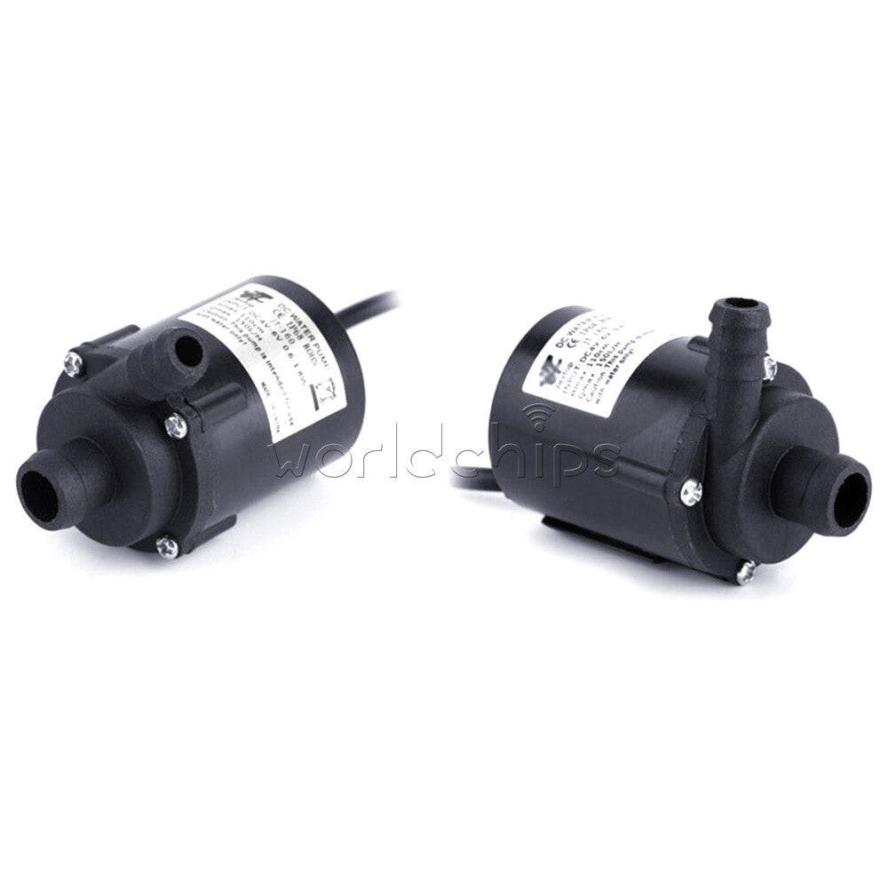 JT-160A DC12V Brushless Small Water Pump Submersible Motor Pump 240L/H Female Pl