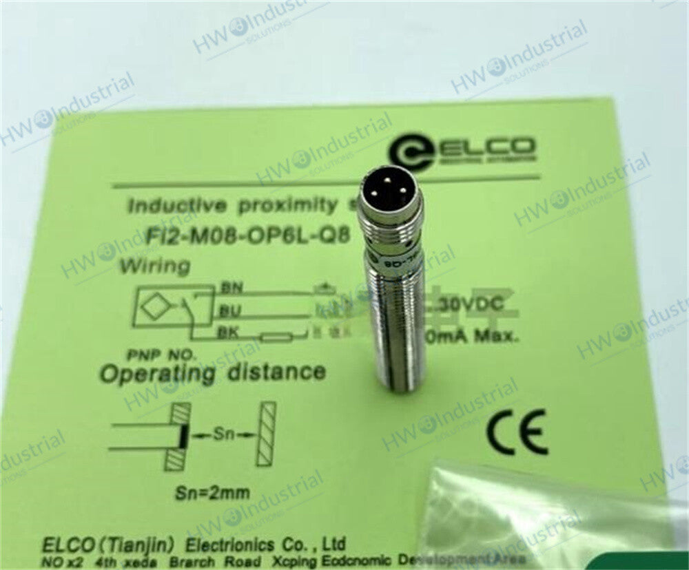 1/Piece Fi2-M08-OP6L-Q8 ELCO Proximity Switch Sensor