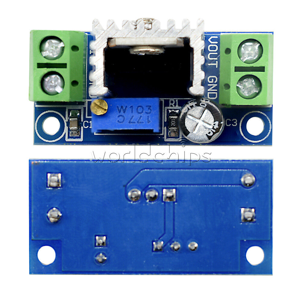 10PCS LM317 DC-DC Linear Buck Converter Low Ripple Step Down Power Supply Module