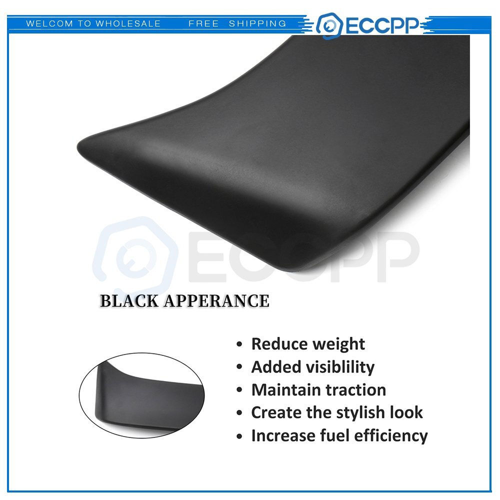For 03-13 Toyota for Corolla CE LE S Rear Trunk Spoiler Wing w/ 3rd Brake Light