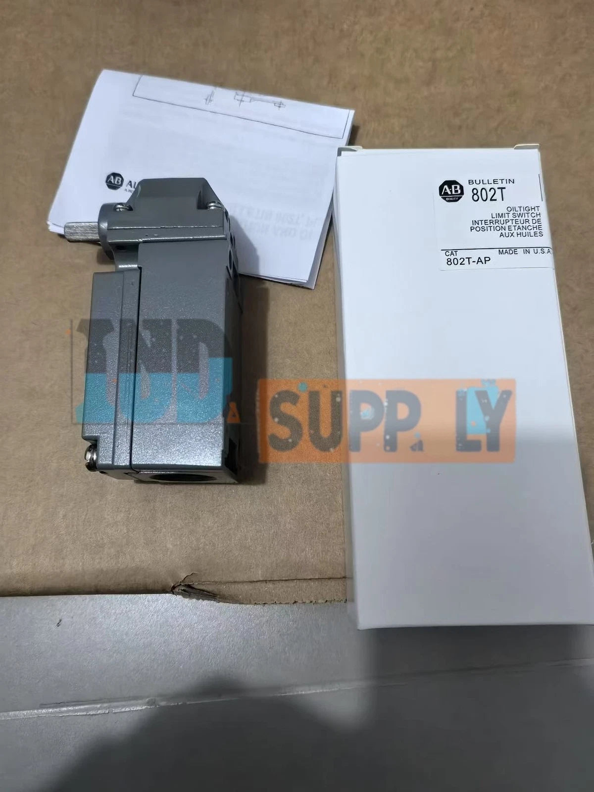 1PC   Allen-Bradley 802T-AP Oil Tight Limit Switch 802TAP #P