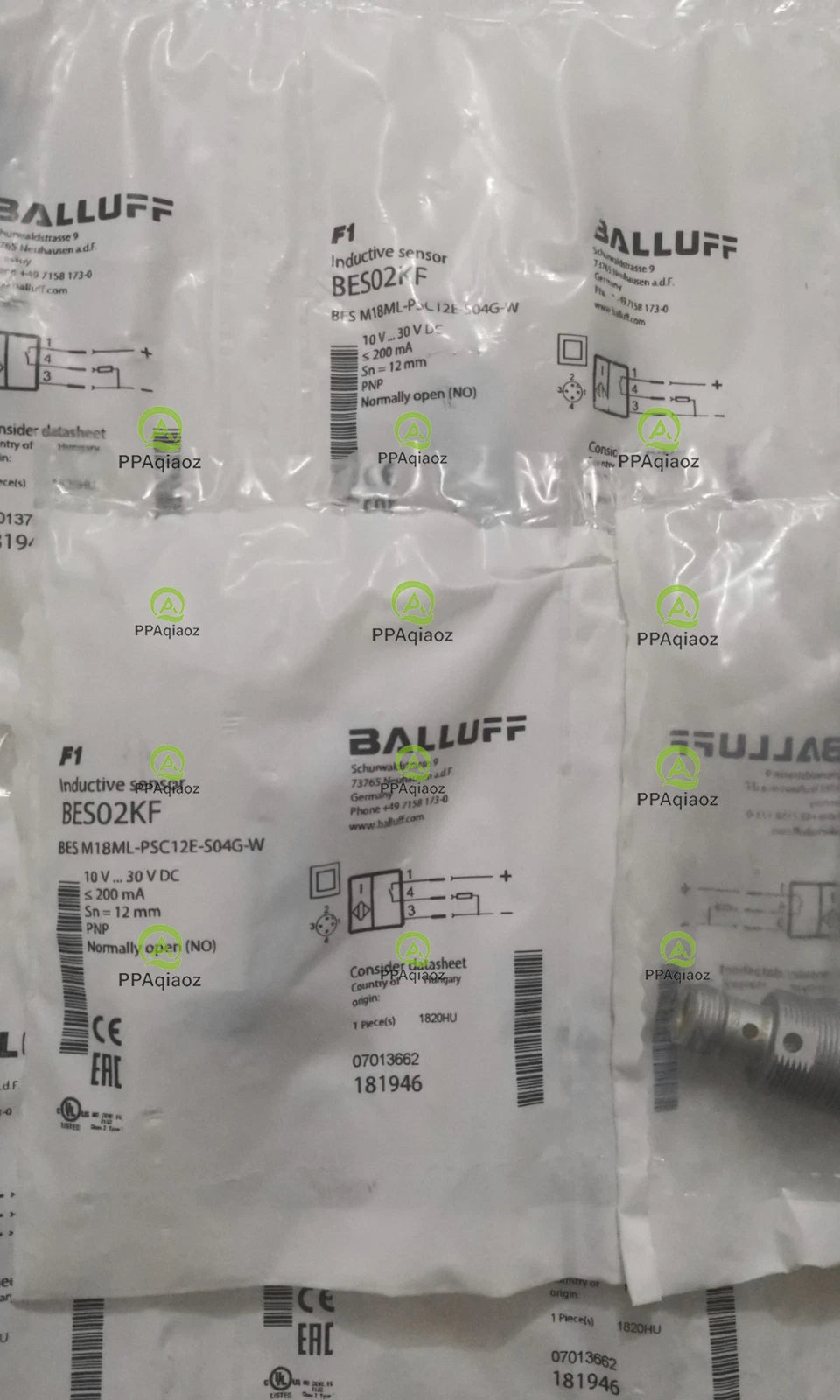 1Pcs    BALLUFF BES M18ML-PSC12E-S04G-W（BES02KF）sensor Free transport