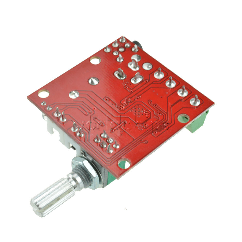 10PCS DC12V 2X10W Hi-Fi PAM8610 Audio Stereo Amplifier Board Dual D Class Module
