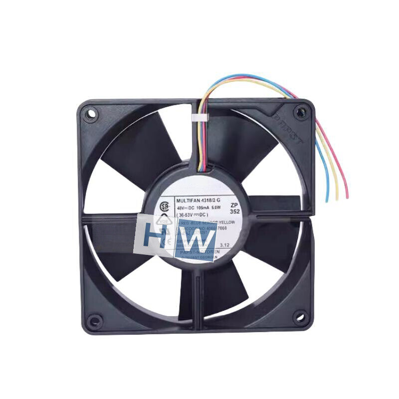 1PC for 3-wire 4318/2G 48V 105mA 5.0W 12032 12CM Heat Dissipation Fan