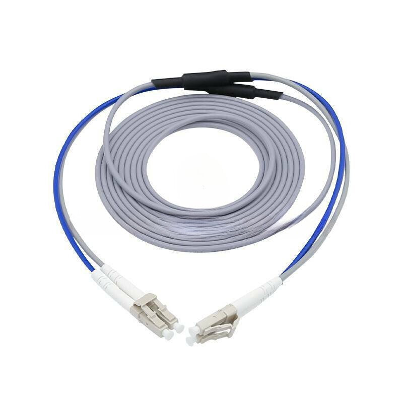 30M Armored Cable Fiber Patch Cord LC-LC UPC Pigtail Multi-Mode Cables Duplex