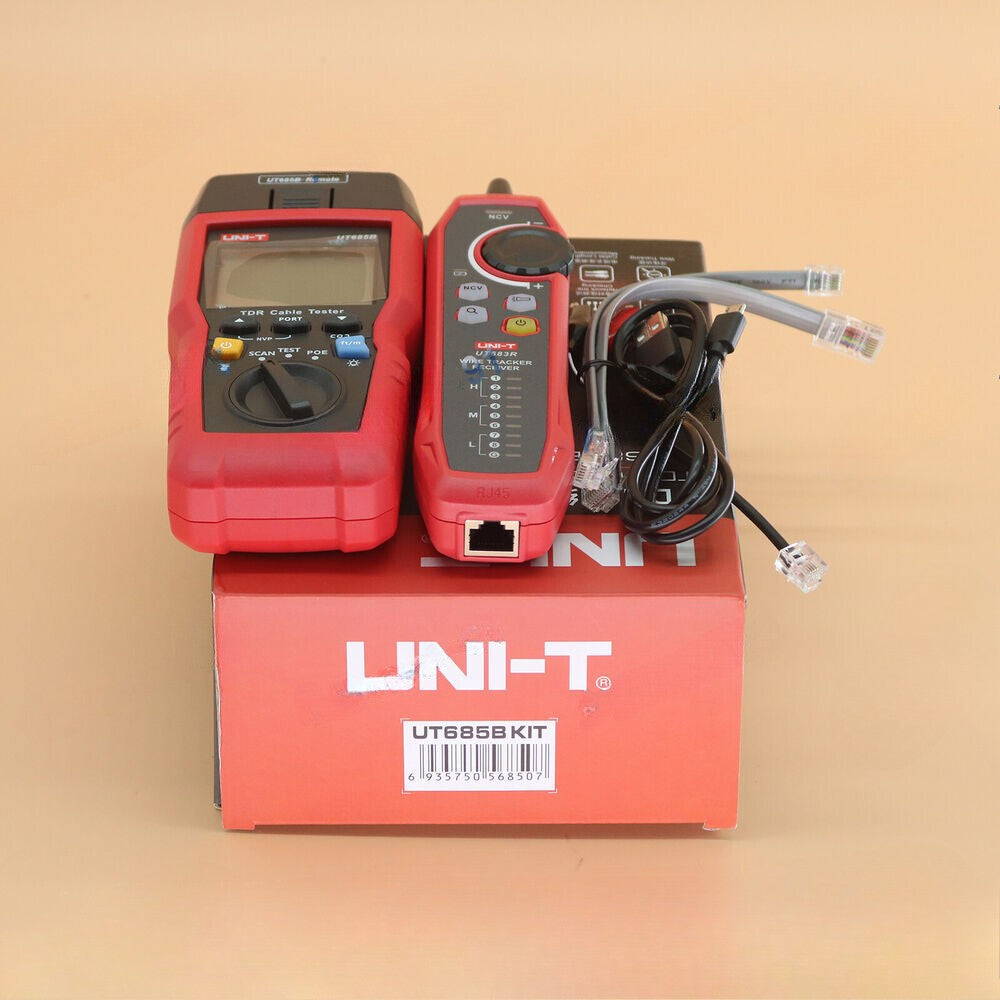 UNI-T UT685B KIT  TDR Cable Testers Cable Trackers UTP/FTP/SSTP POE Detection