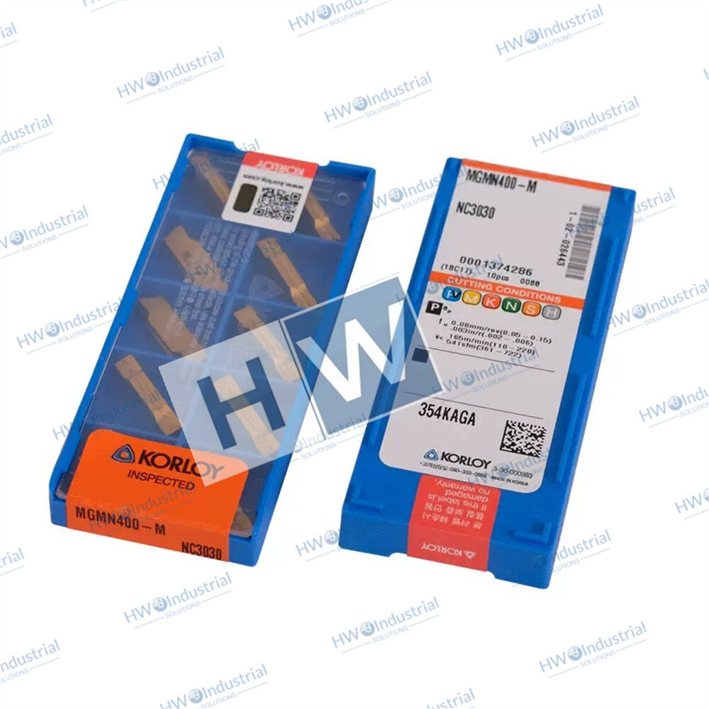 10piece/Box MGMN400-M NC3030 CNC Slotting Cutting Groove Cutter Blade KORLOY