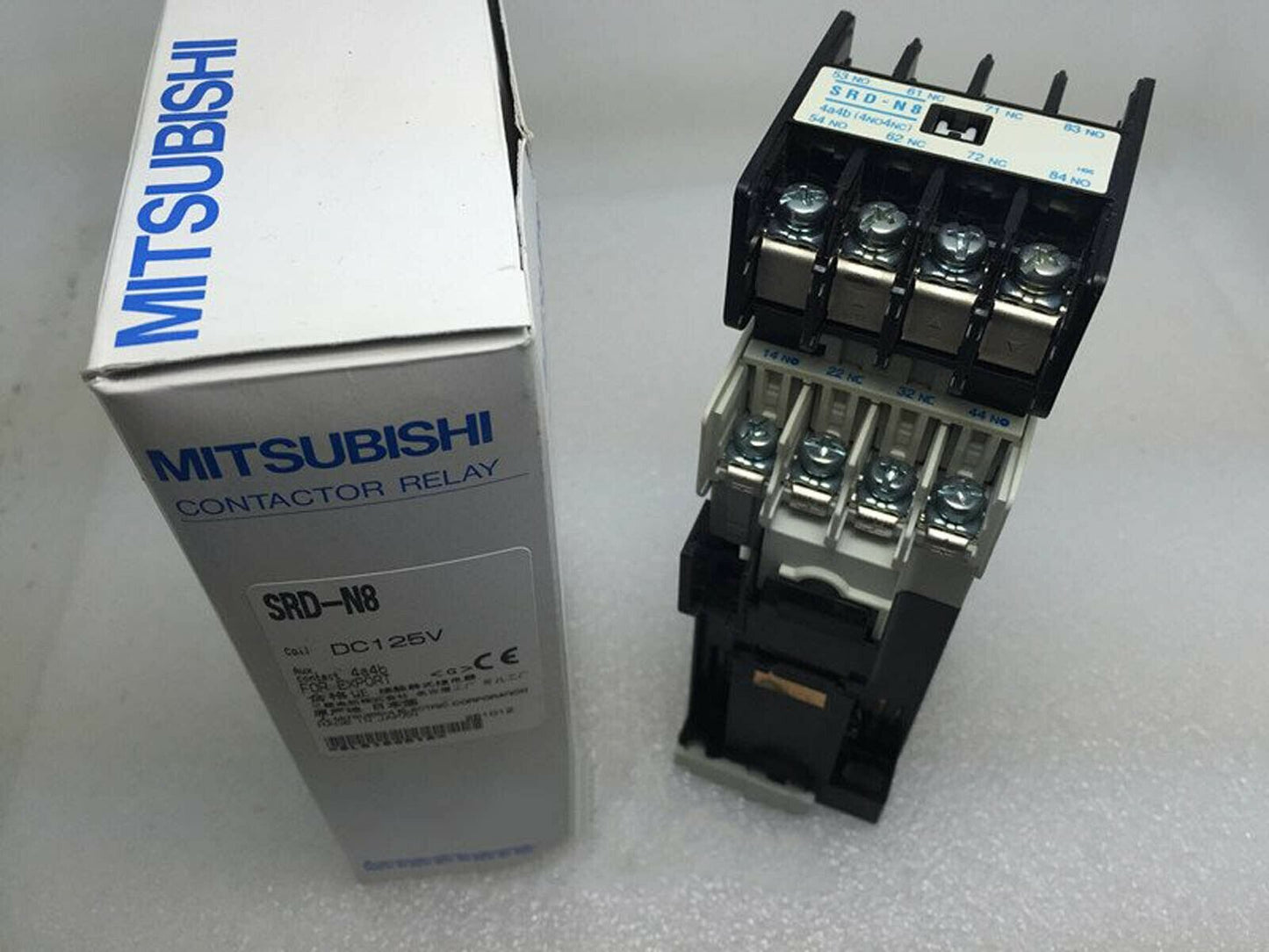For Mitsubishi SRD-N8 SRD-N8 DC125V 4A4B AC Contactor