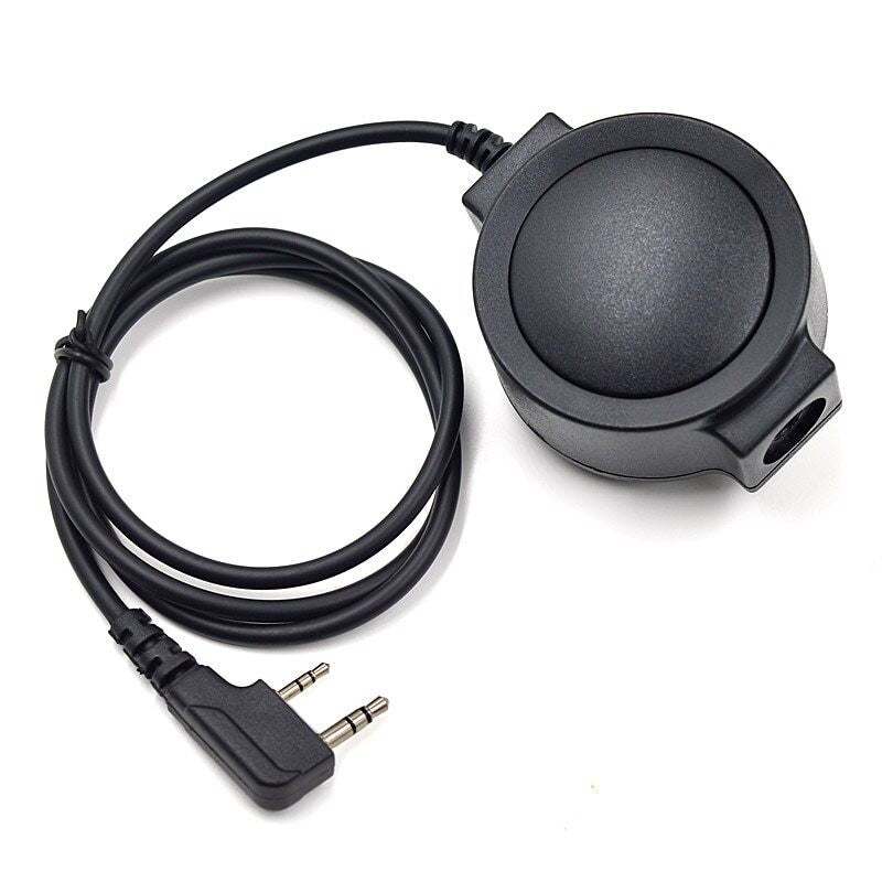 Two Way Radio Big PTT Cable Plug for Kenwood TK3107 Baofeng UV-5R BF-888S F8HP