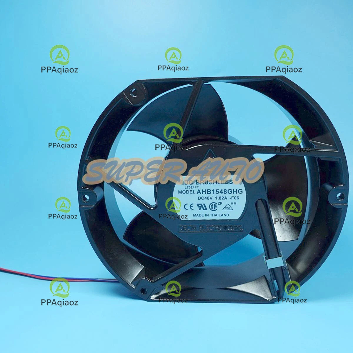 Delta 17251 AHB1548GHG-F06 48V 1.82A 3-wire inverter cooling fan 172*150*51mm#P