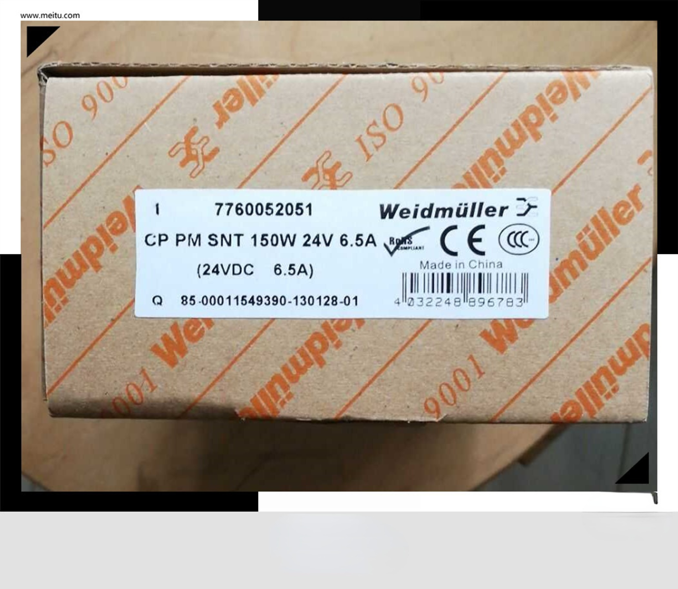 1pcs Weidmuller  CP PM SNT 150W 24V 6.5A 7760052051 Switching  Power Supply