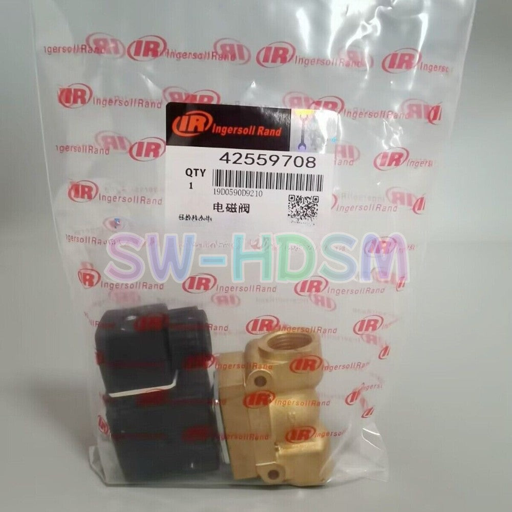 1PCS  FOR Ingersoll Rand Solenoid Valve Air Compressor 42559708 Freight Free
