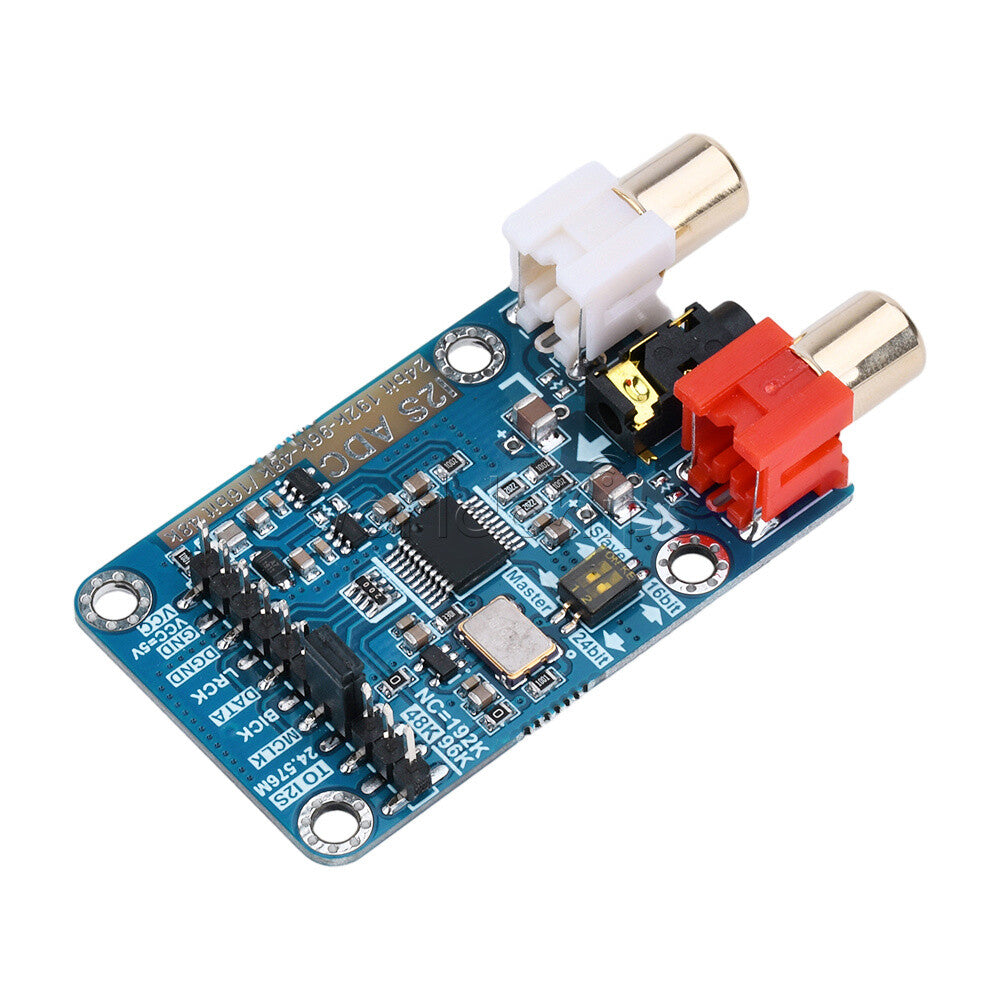 I2S ADC Audio I2S Capture Card Module Master Slave Mode Development Board DIY
