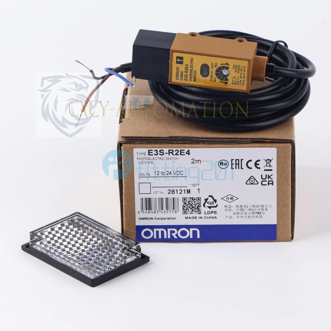 OMRON E3S-R2E4 Photoelectric Switch  1Pcs. #P