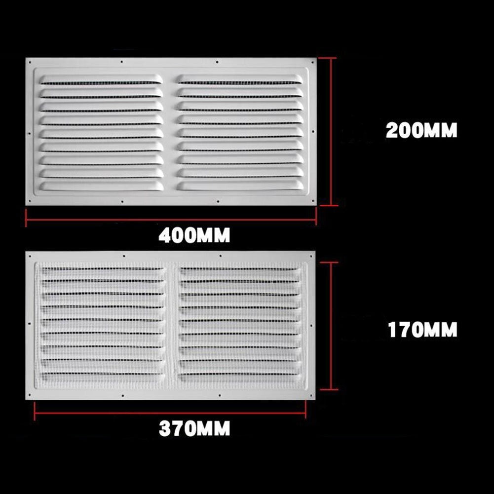 Easy Installation Metal Vent Cover for Efficient Ventilation 100x100mm
