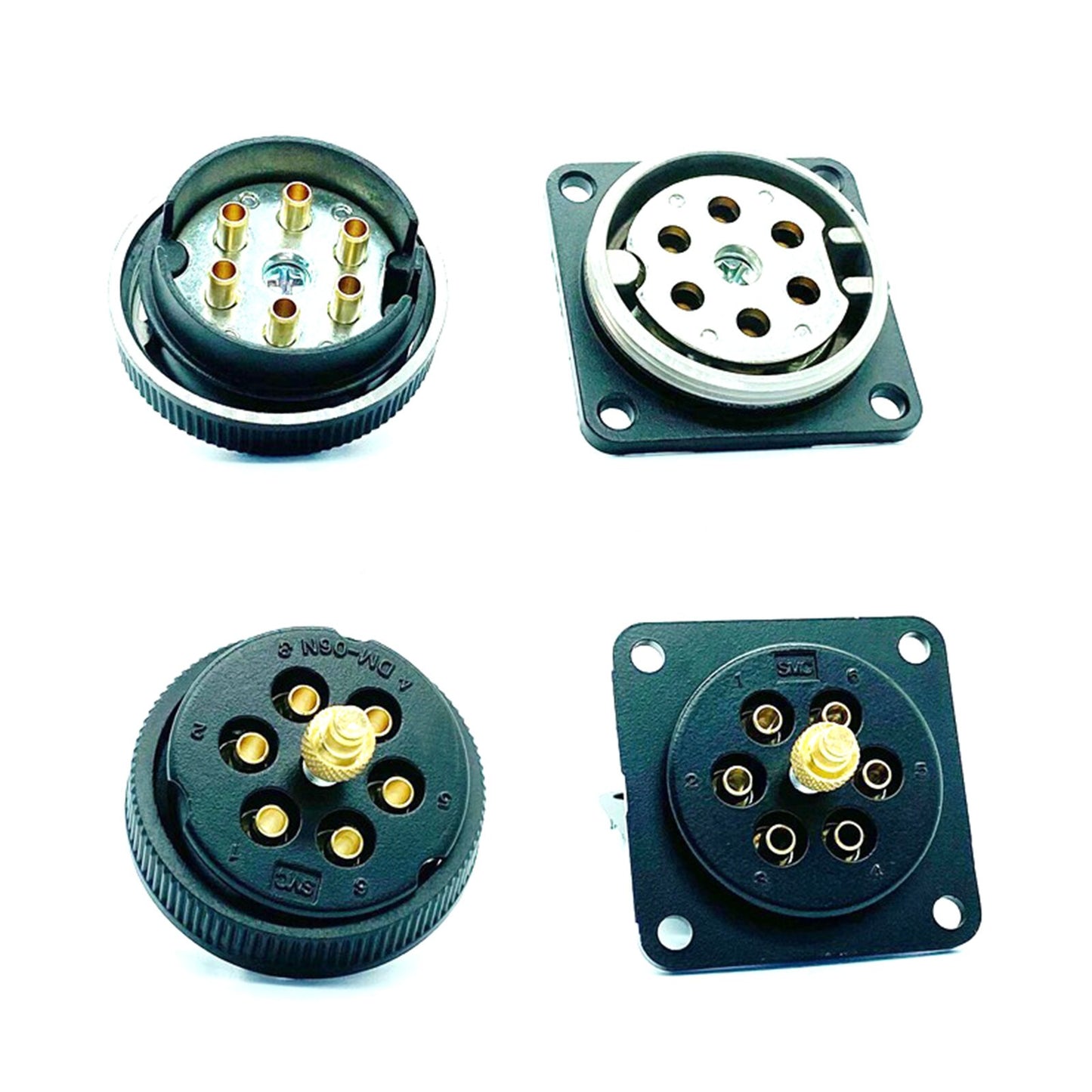 1SET SMC DM6-04N-C2 Multi Connector Family with Cover