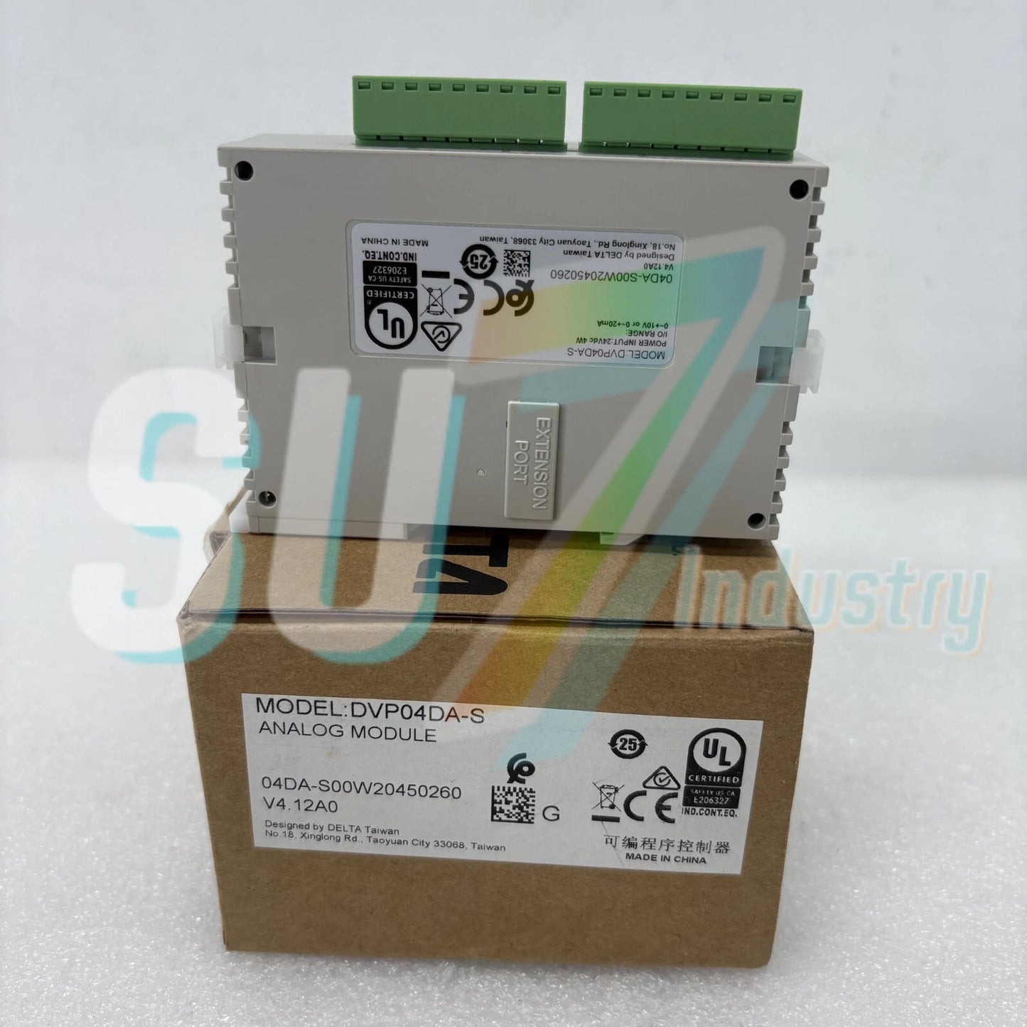 DELTA DVP04DA-S PLC Module # 1pcs