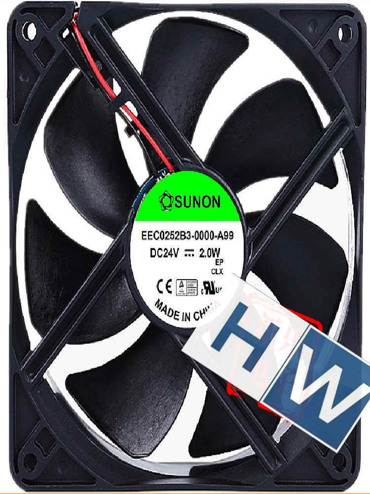 SUNON EEC0252B2-000C-A99 12025 24V 3.5W 12CM Heat Dissipation Case Fan