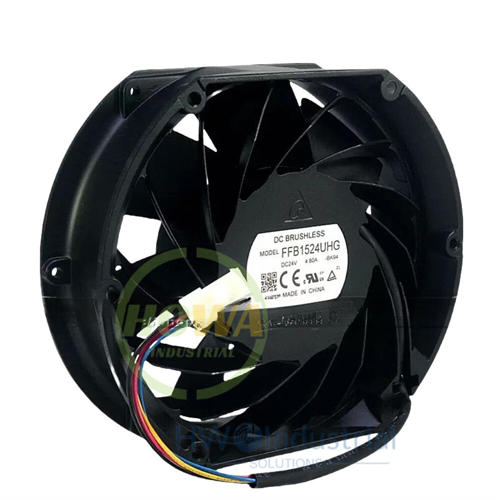 1/piece FFB1524UHG Delta 24V4.80A 4-wire for ABB Inverter High Speed Cooling Fan