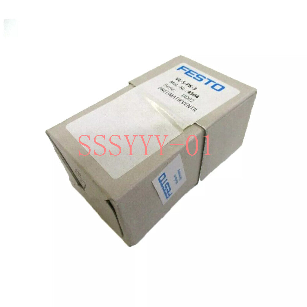 1PCS FOR FESTO VL-5-PK-3 4504 Pneumatic Control Valve