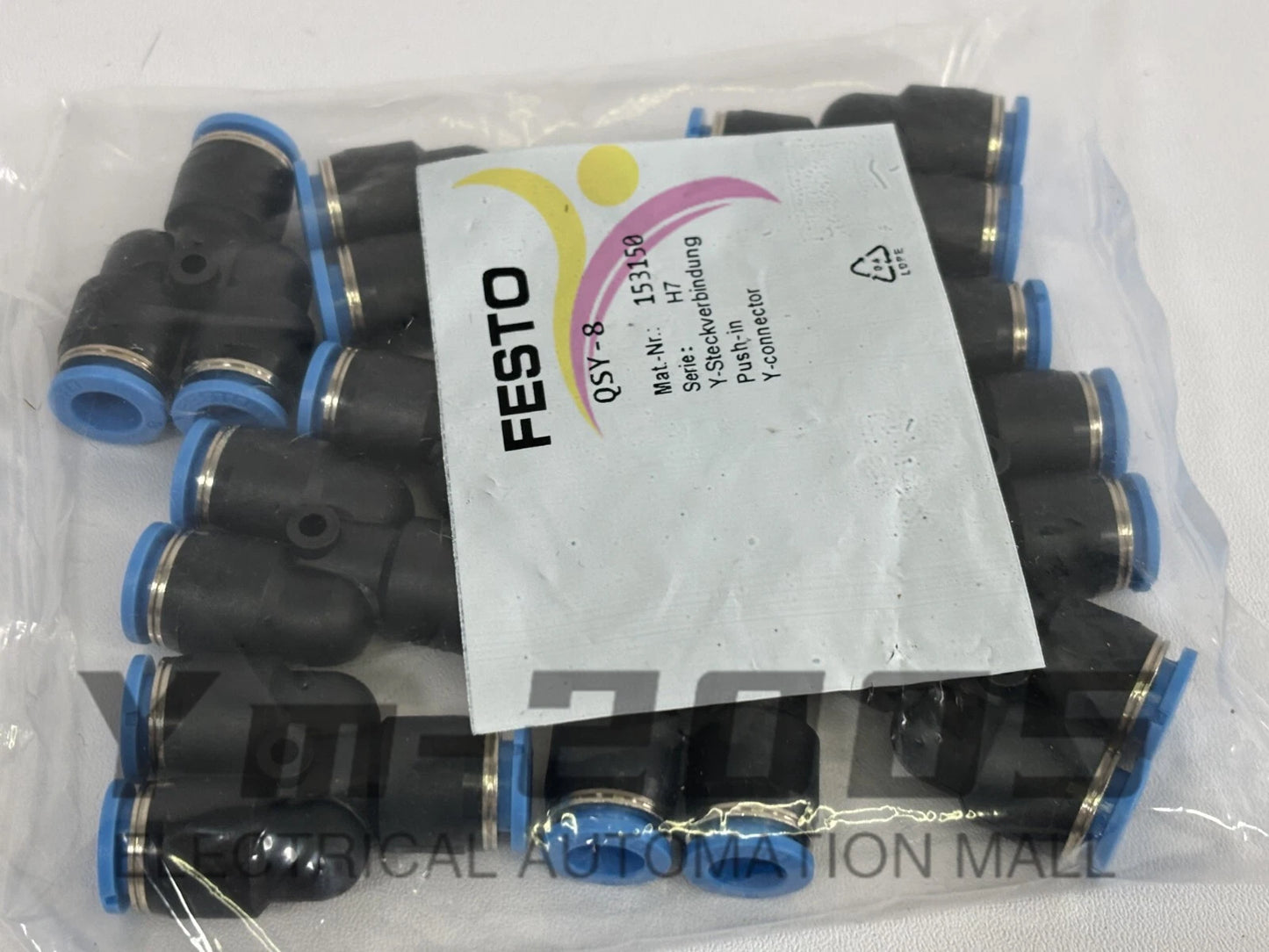 10pcs  Festo gas fittings QSY-8 153150 #P