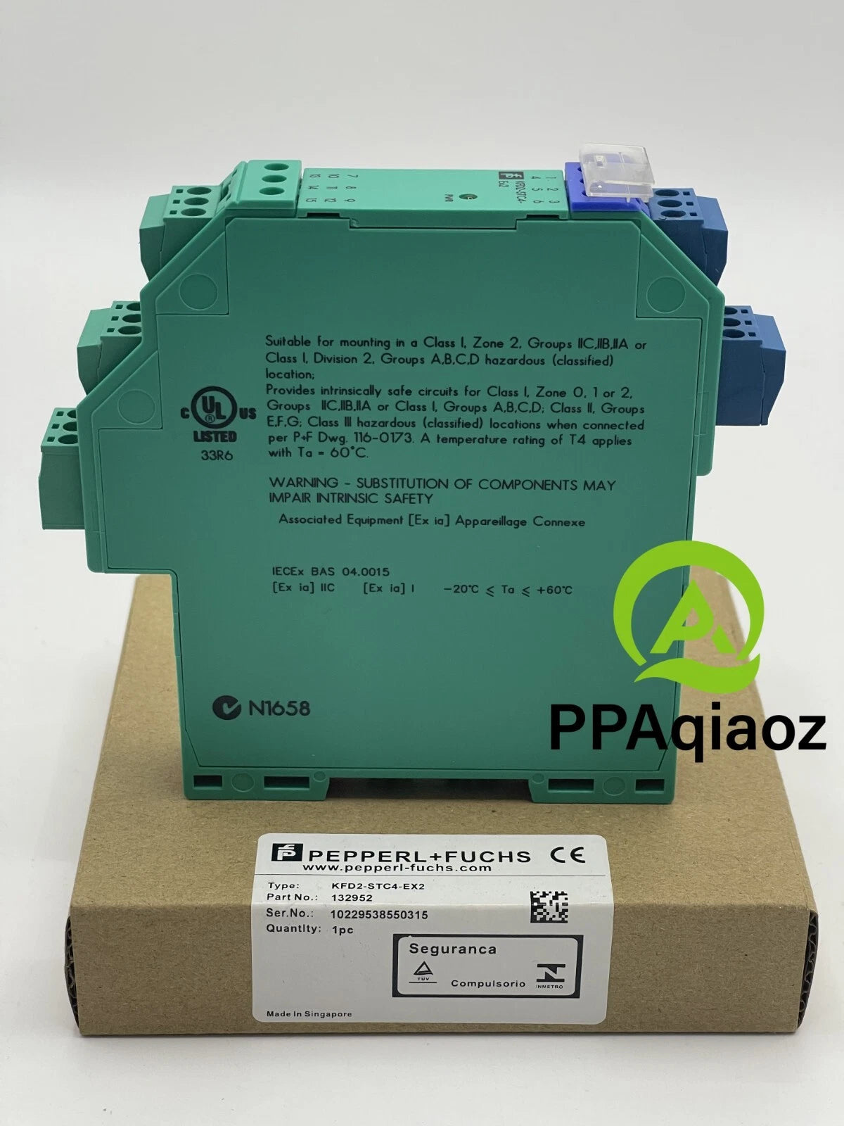 1Pcs  PEPPERL +FUCHS KFD2-STC4-EX2 Fast delivery
