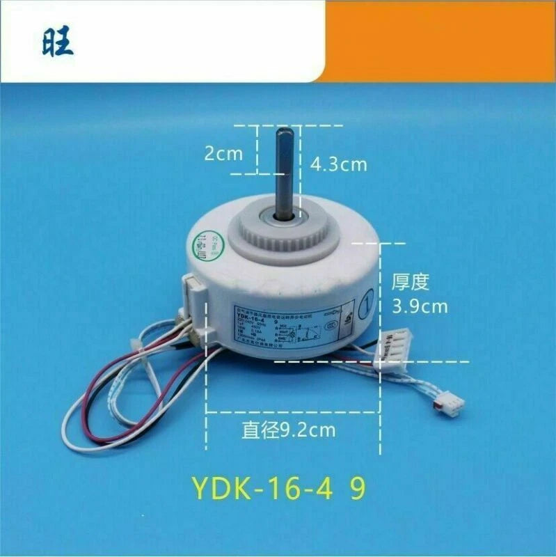 Applicable For Chigo air condition indoor motor YDK-16-4 9 PG motor 6 line