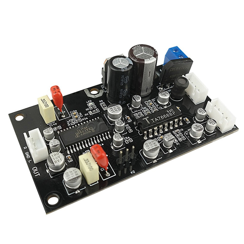 TA7668 Stereo Recorder Magnetic Preamplifier Board With CXA1332 Noise Reduction