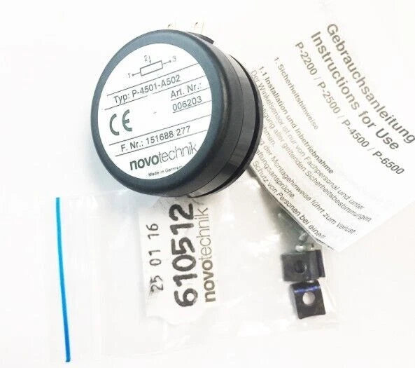 1x - Novotechnik P-4501-A502 Linear Position Transducer