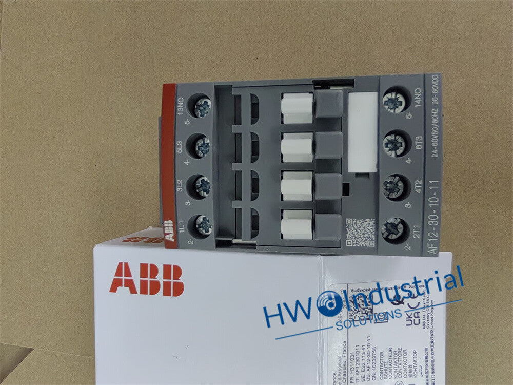 1PC  ABB AF12-30-10-11 Contactor 24-60V50/60HZ 20-60VDC