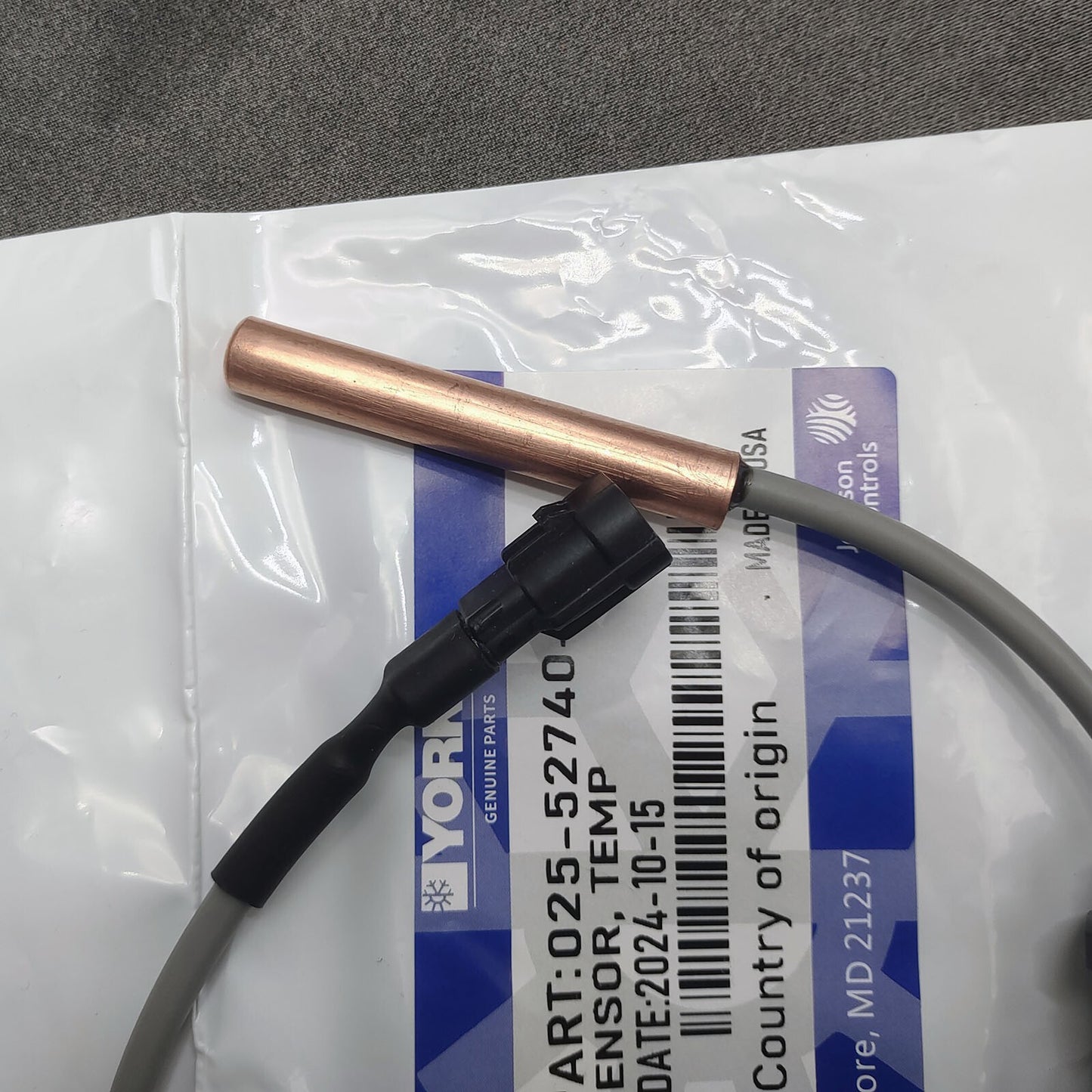 For York 025-52740-000 025W52740000 Controls Temp.Sensor