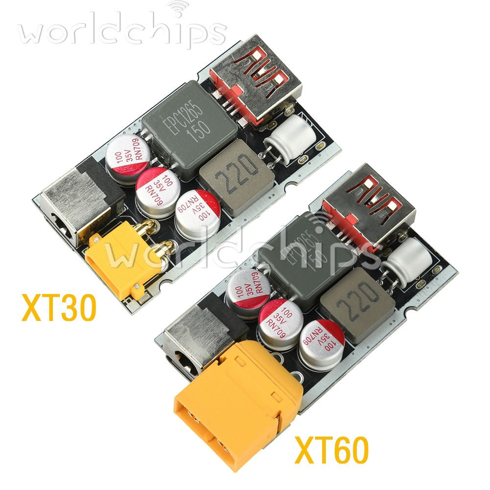DC 9-35V 205W High-power Fast Charging Full Protocol Step-down Charging Module