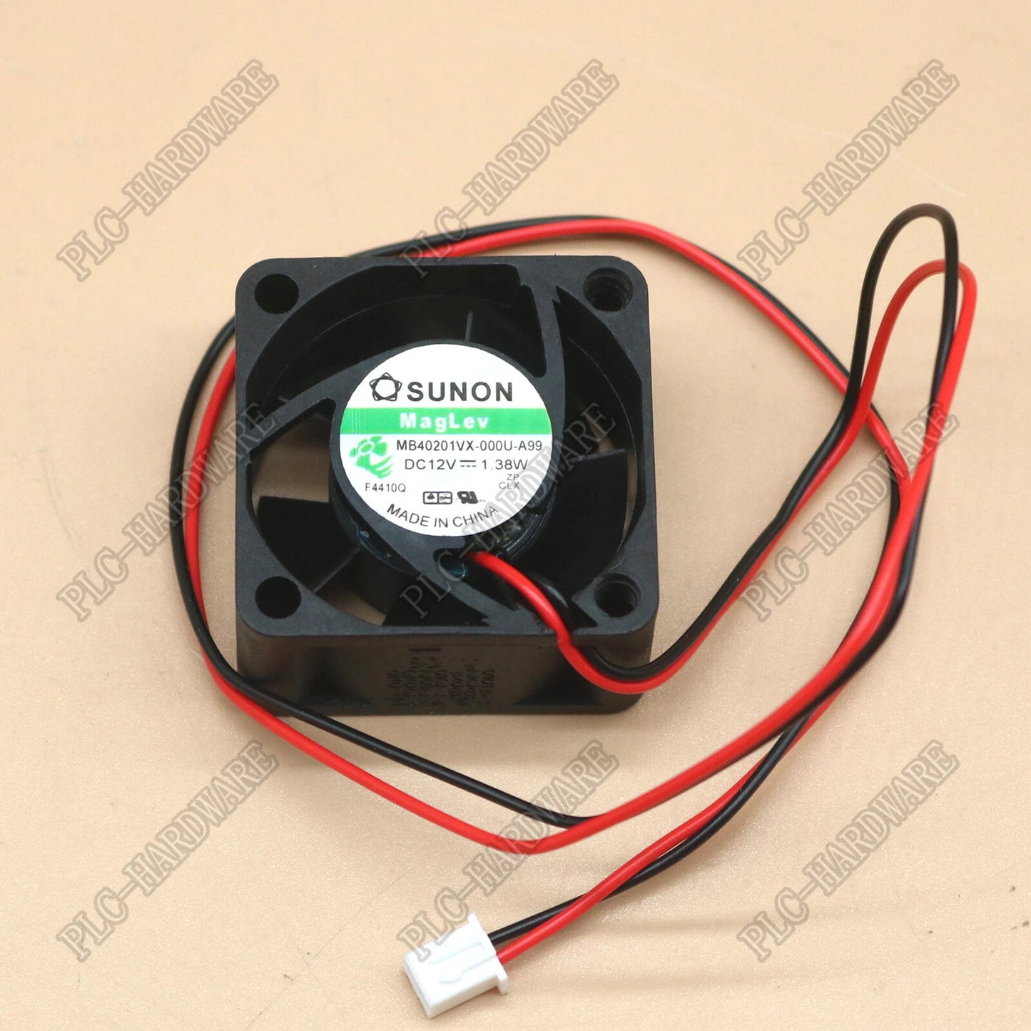 Sunon MB40201VX-000U-A99 12V 1.38W 4020 4CM 2-pin magnetic levitation fan #P