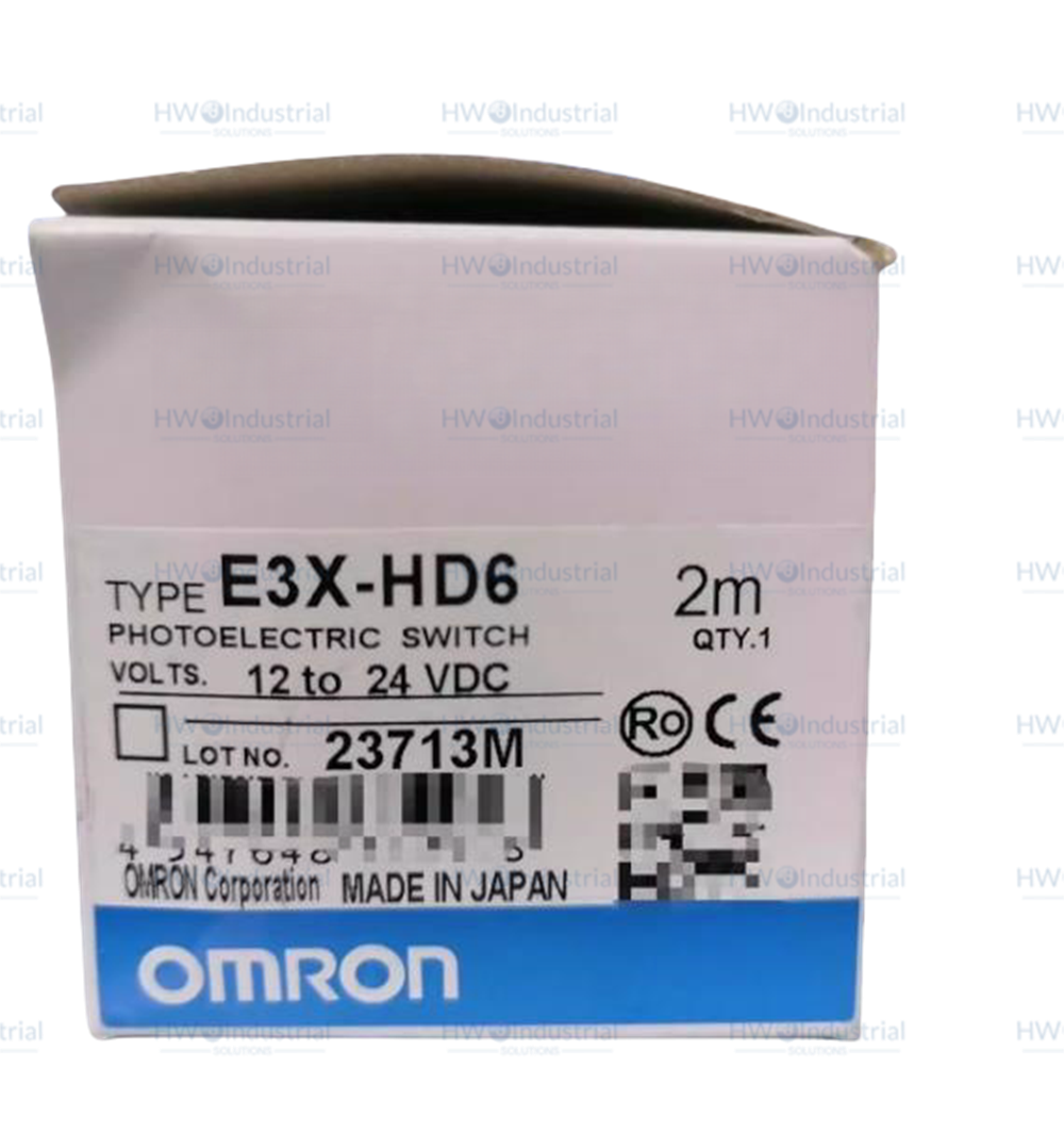 1/Piece E3X-HD6 OMRON Fiber Optic Amplifier Sensor