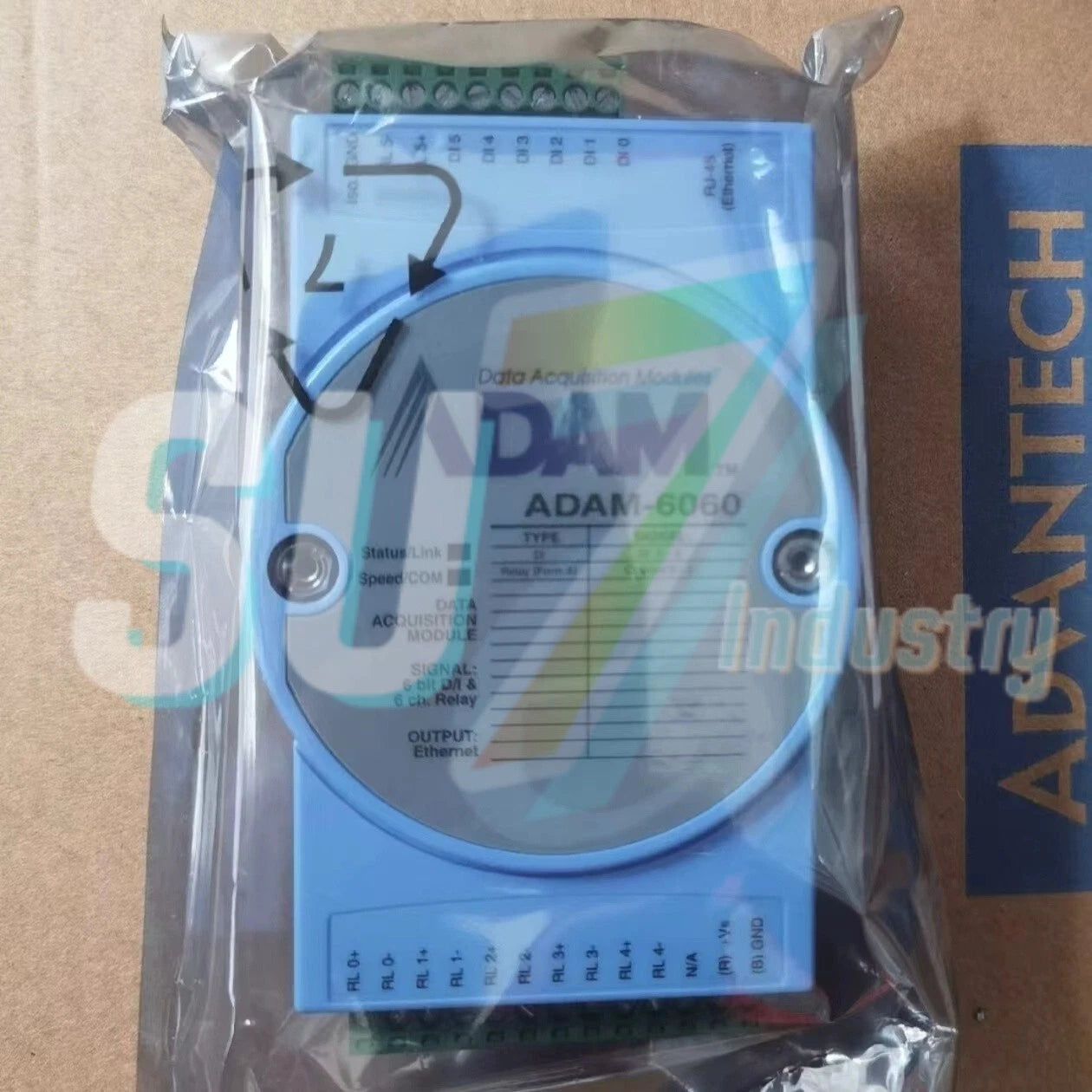Advantech ADAM-6060 Isolated Module# 1pcs    In Box