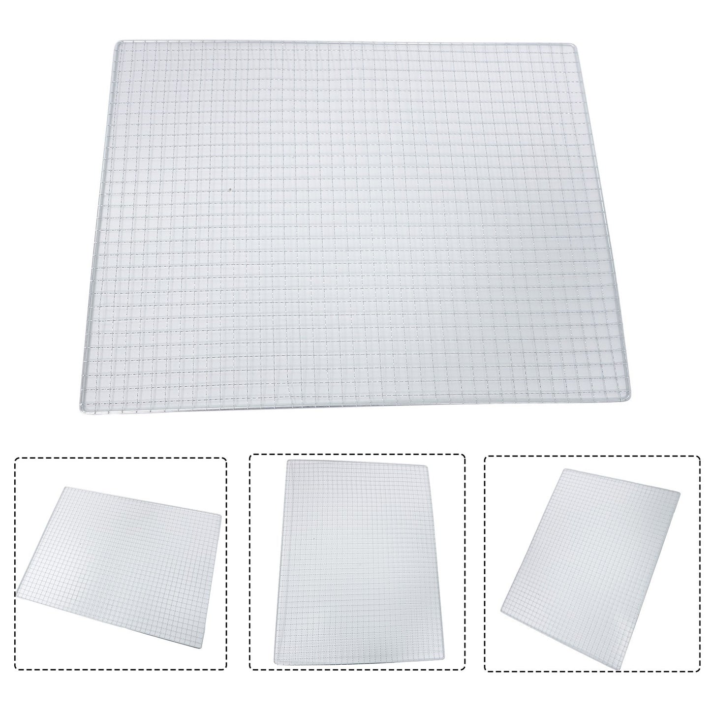 BBQ Mesh Grate Mesh Net For Japanese Korean Grill Grate Mesh Net Stainless Steel