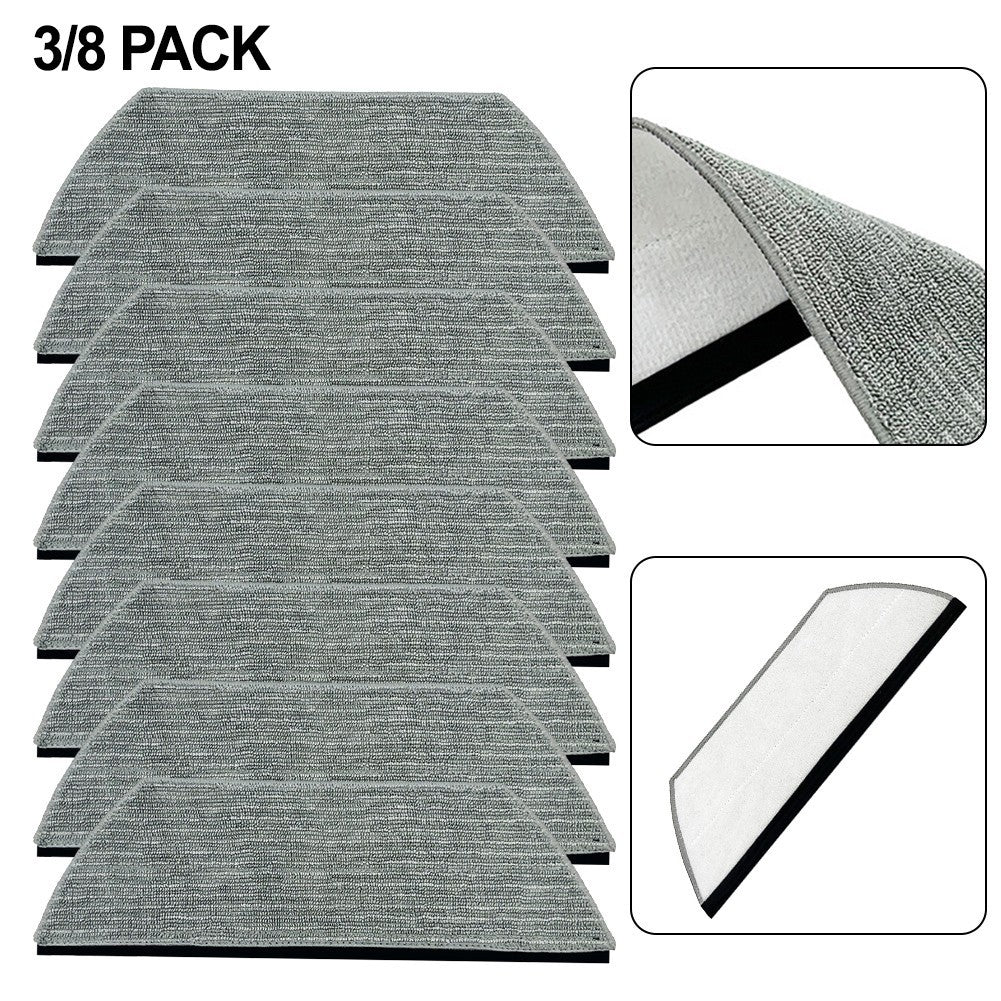 Microfiber Mop Pad Set for Shark Robot Vacuum Cleaners Efficient Cleaning