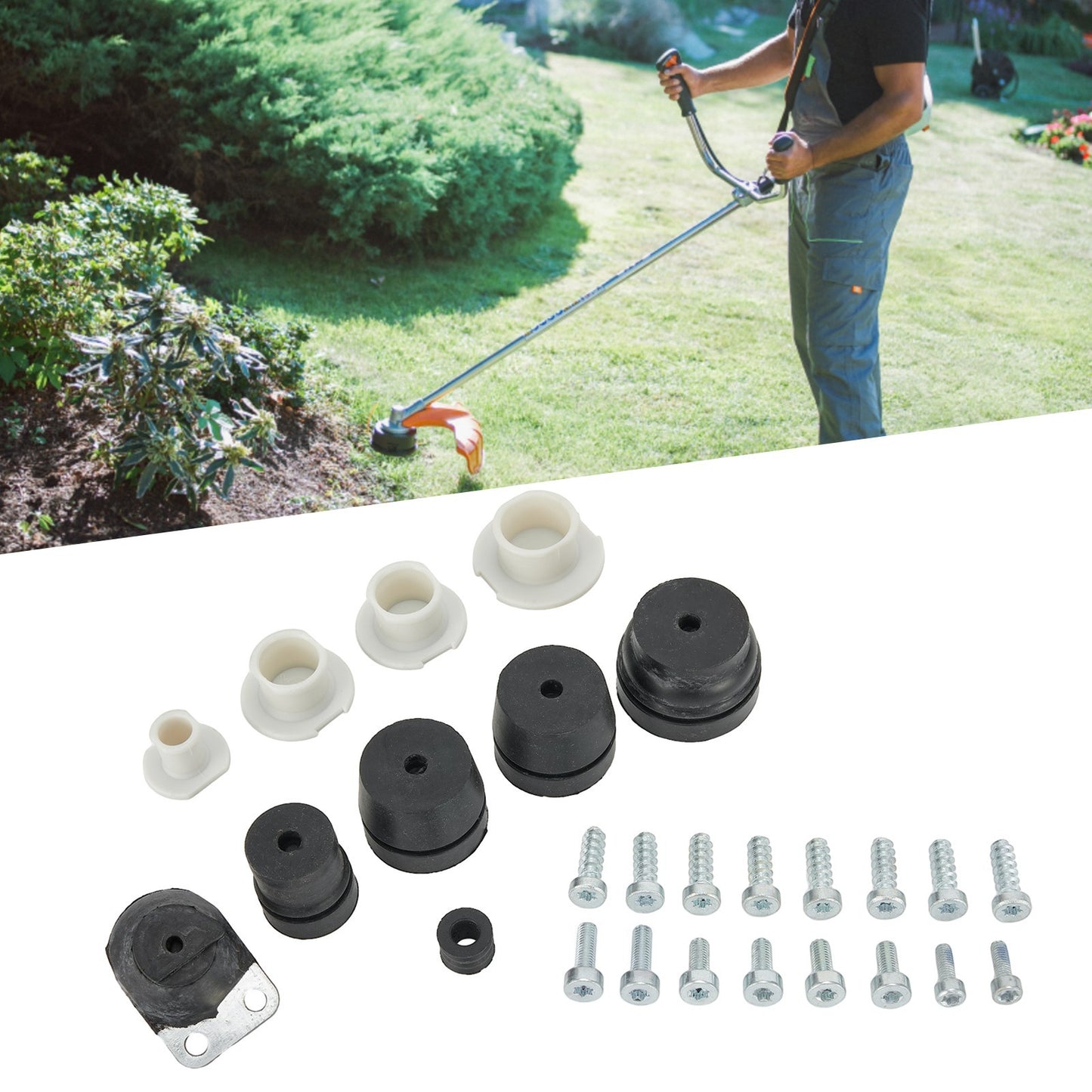 1122 790 9902 Annular Buffer Set Outdoor Chainsaw Parts Accs Practical