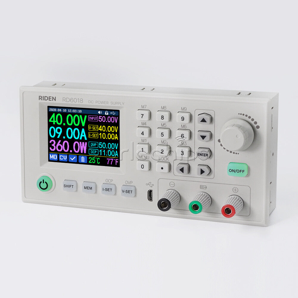 RD6018 RD6018W USB WiFi DC CNC Voltage Step Down Power Supply Buck Converter US
