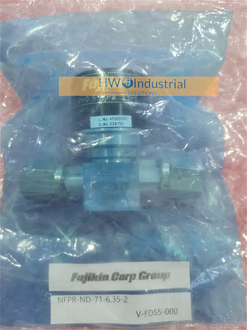 1/Piece  NFPR-ND-71-6.35-2 Low Pressure Pneumatic Diaphragm Valve